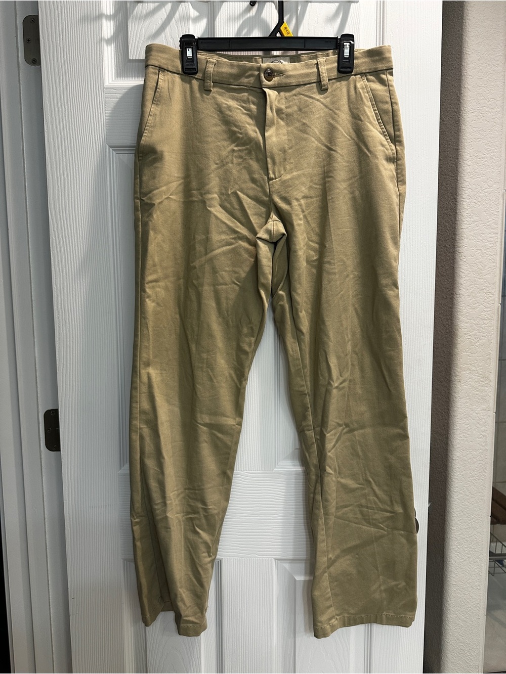 St. John's Bay Men's Khaki Straight-Leg Chinos